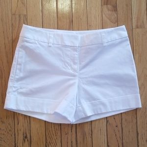 Express white shorts
